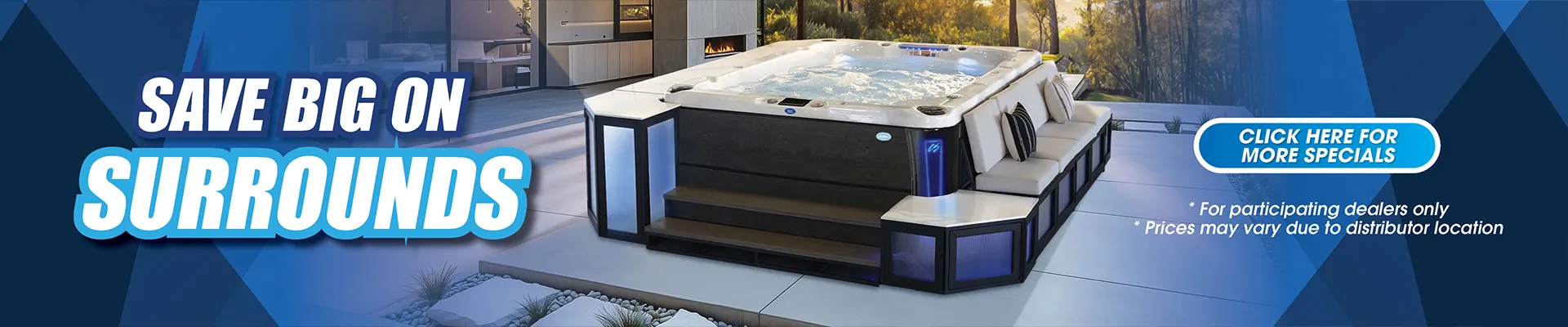 Calspas hot tub being used in a family setting - Lincoln Park